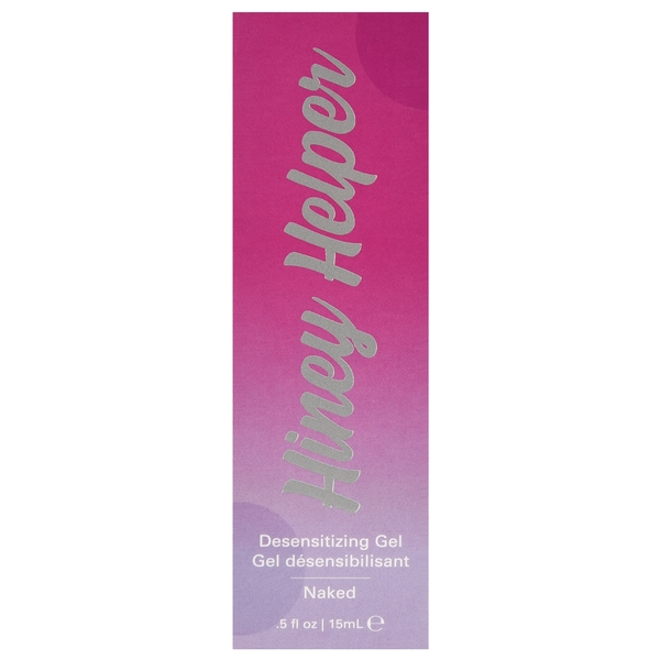 HINEY HELPER Desensitizing Gel Naked .5oz | 15mL - xtantric.ca