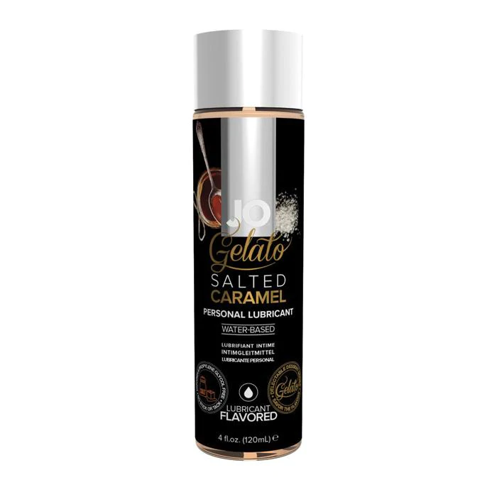 JO Gelato Lube - Salted Caramel 4oz - xtantric.ca