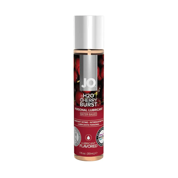 JO H2O Flavoured Lubricant Cherry 1oz - xtantric.ca