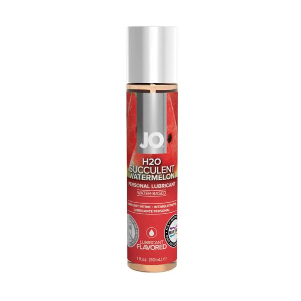 JO H2O Flavoured Lubricant Watermelon 1oz - xtantric.ca