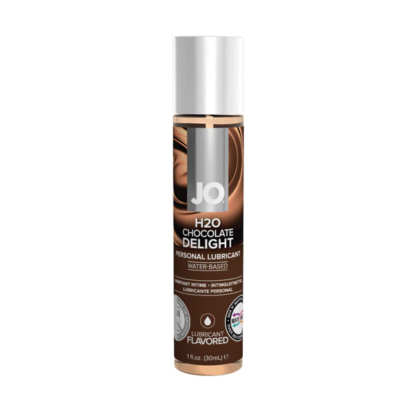 JO H2O Flavoured Lubricant Chocolate 1oz - xtantric.ca