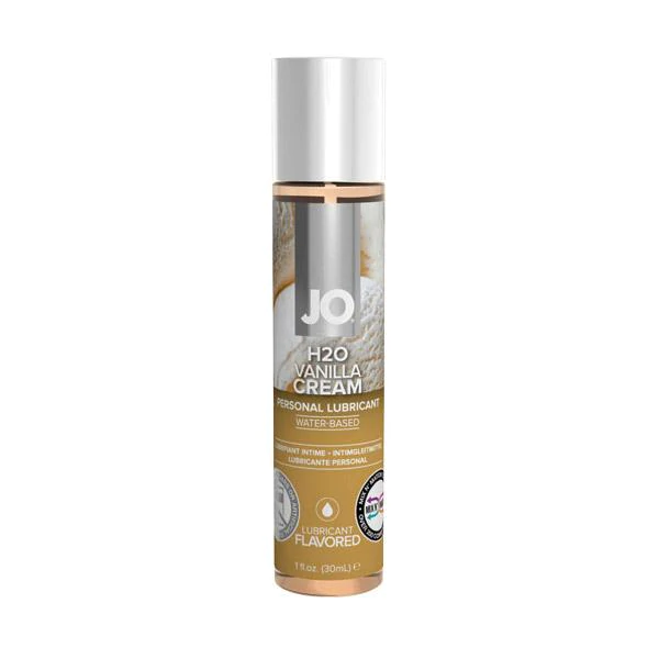 JO H2O Flavoured Lubricant Vanilla 1oz - xtantric.ca