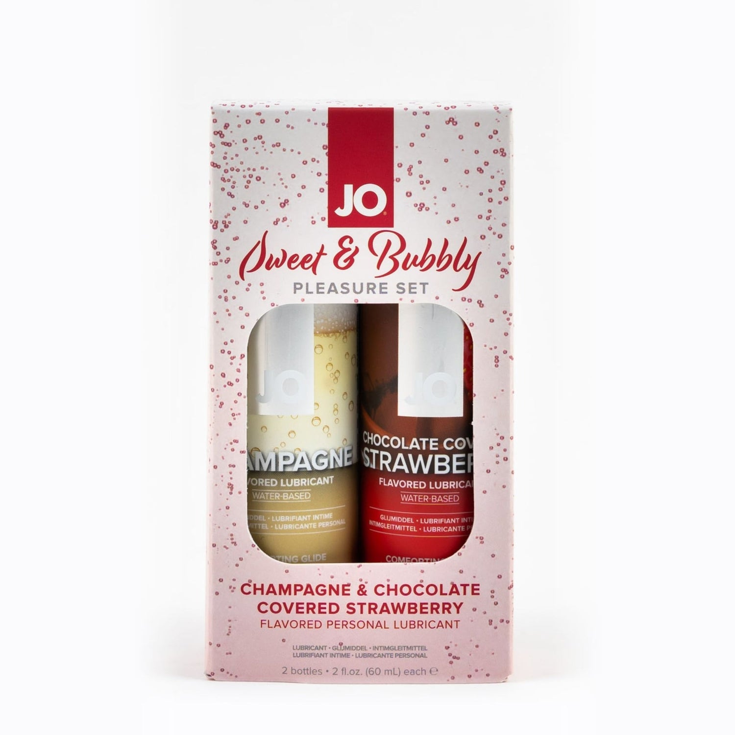 JO Sweet & Bubbly Set - Champagne 2oz/50mL - xtantric.ca