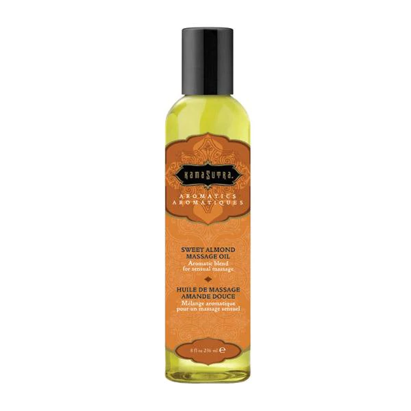 Kama Sutra Massage Oil Sweet Almond 8oz - xtantric.ca