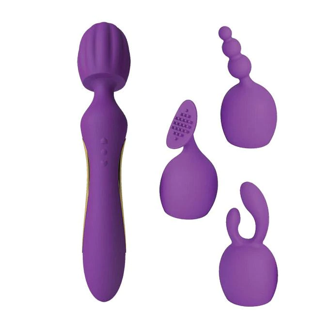 Kama Sutra Vibe Bhangra Wand Massager Purple - xtantric.ca