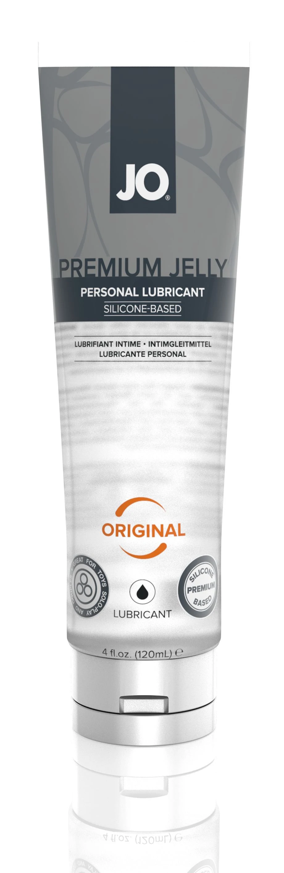 JO Premium Silicone Jelly - Original -4 fl oz/120mL - xtantric.ca