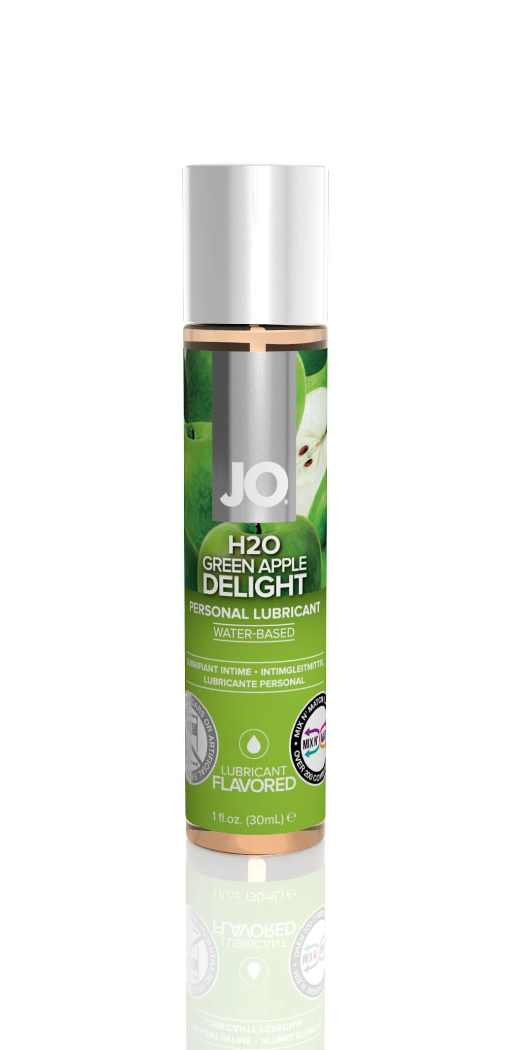 JO H2O - Green Apple - Lubricant 1 floz / 30 mL - xtantric.ca