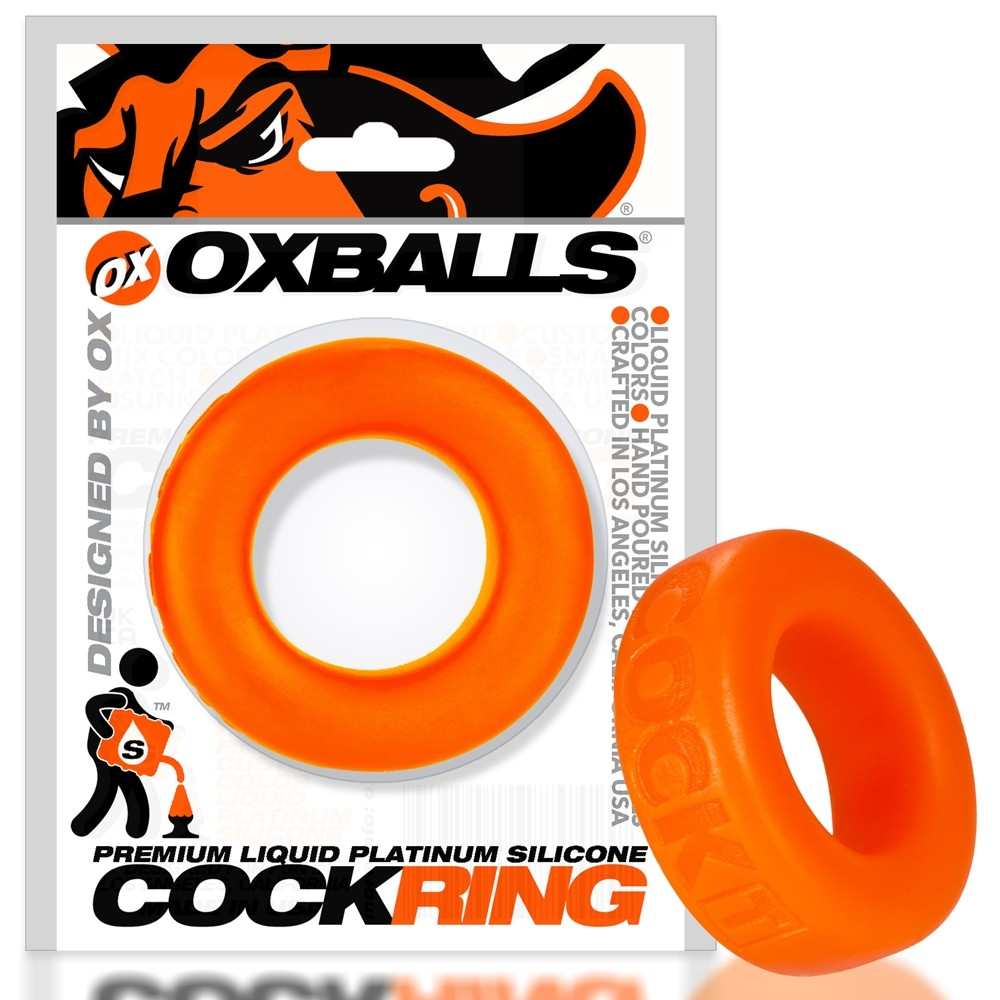 COCK-T, cockring, ORANGE - xtantric.ca