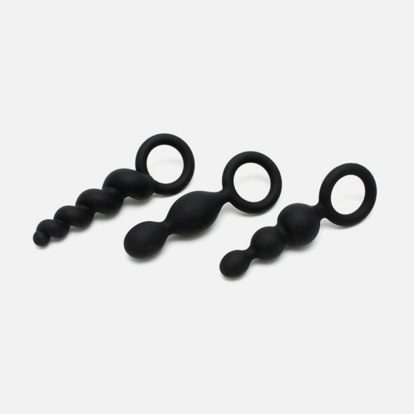 Booty Call (set of 3) (Black) - black - xtantric.ca