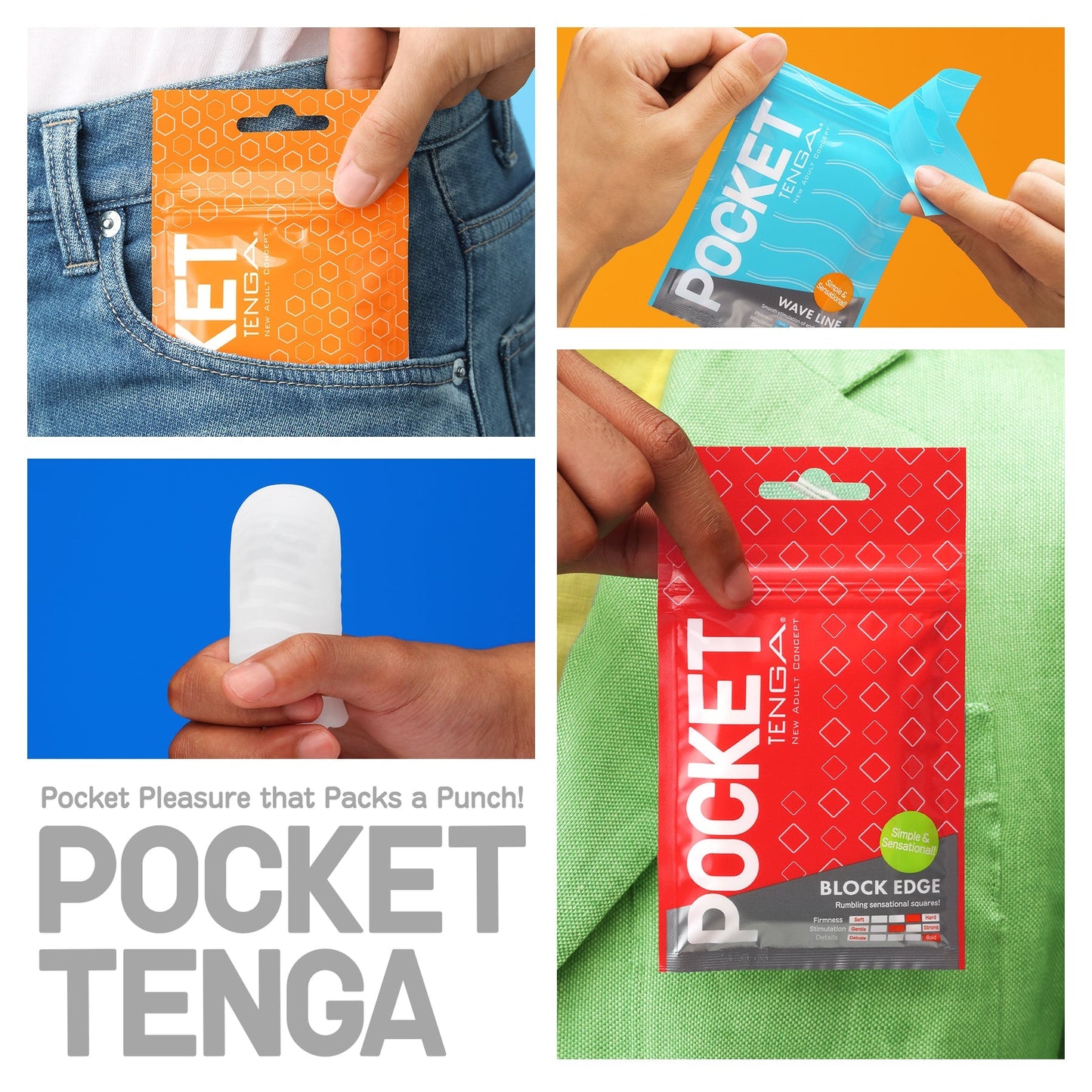 POCKET TENGA HEXA-BRICK - xtantric.ca