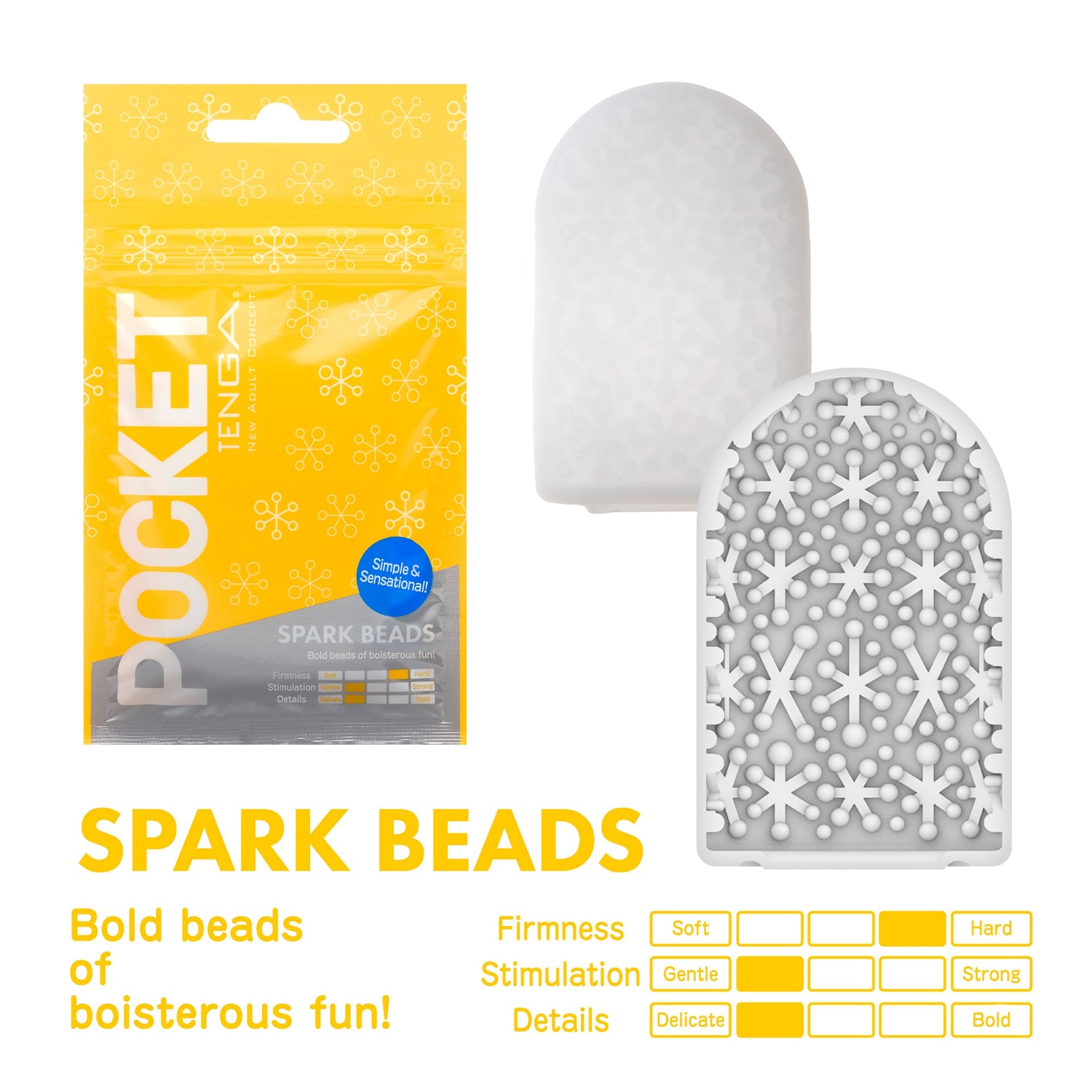 POCKET TENGA SPARK BEADS - xtantric.ca