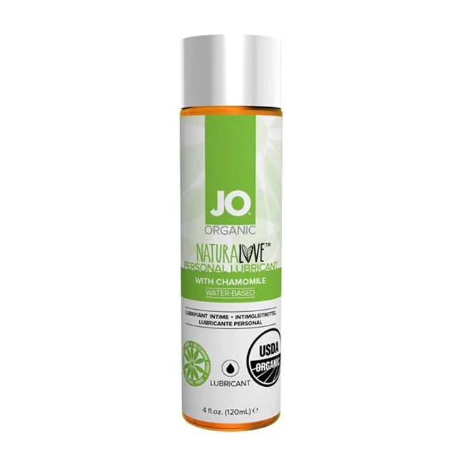 JO NATURALOVE Organic Lubricant 4oz - xtantric.ca