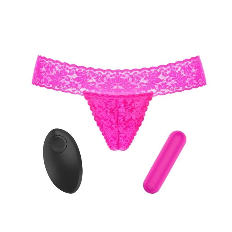 SECRET PANTY 2 - NEON PINK - xtantric.ca