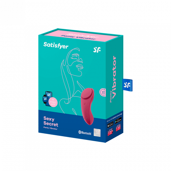 Satisfyer Sexy Secret - Wine Red - xtantric.ca