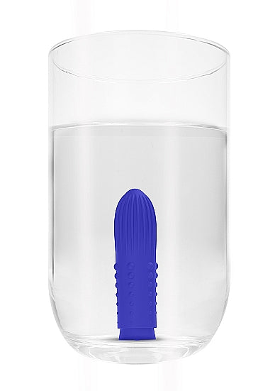 Elegance Lush Turbo Rechargeable Bullet Vibrator Blue - xtantric.ca