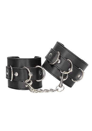 Shots Toys Ouch Leather Cuffs - xtantric.ca