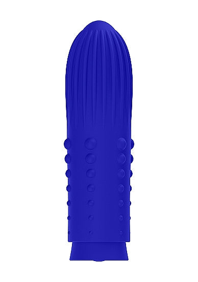 Elegance Lush Turbo Rechargeable Bullet Vibrator Blue - xtantric.ca