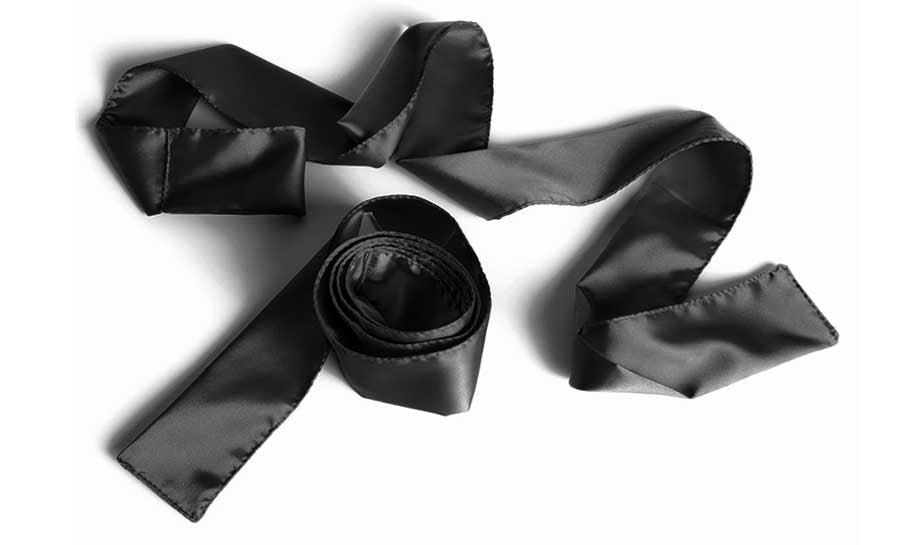 Silky Tie-ups Black Satin - xtantric.ca