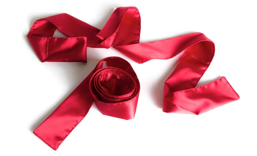 Silky Tie-ups Red Satin - xtantric.ca