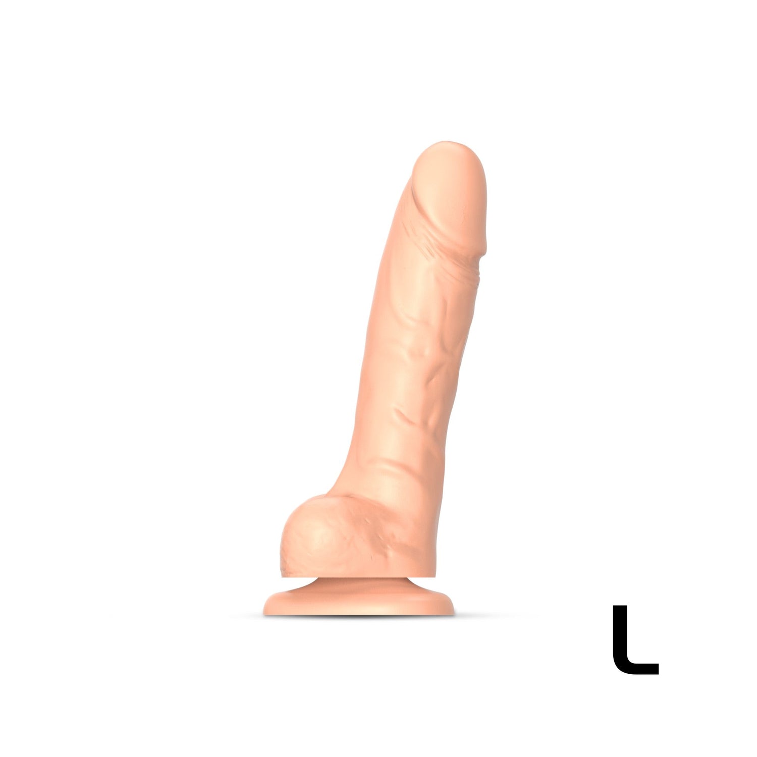 SLIDING SKIN REALISTIC DILDO VANILLA L - xtantric.ca