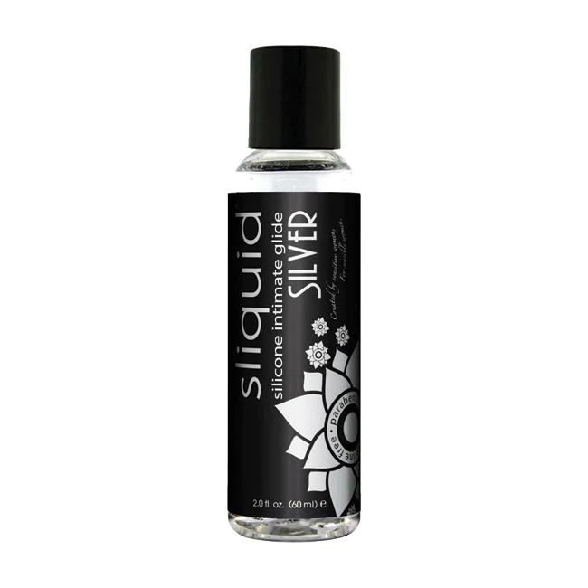 Sliquid Silver Silicone lubricant 2oz - xtantric.ca