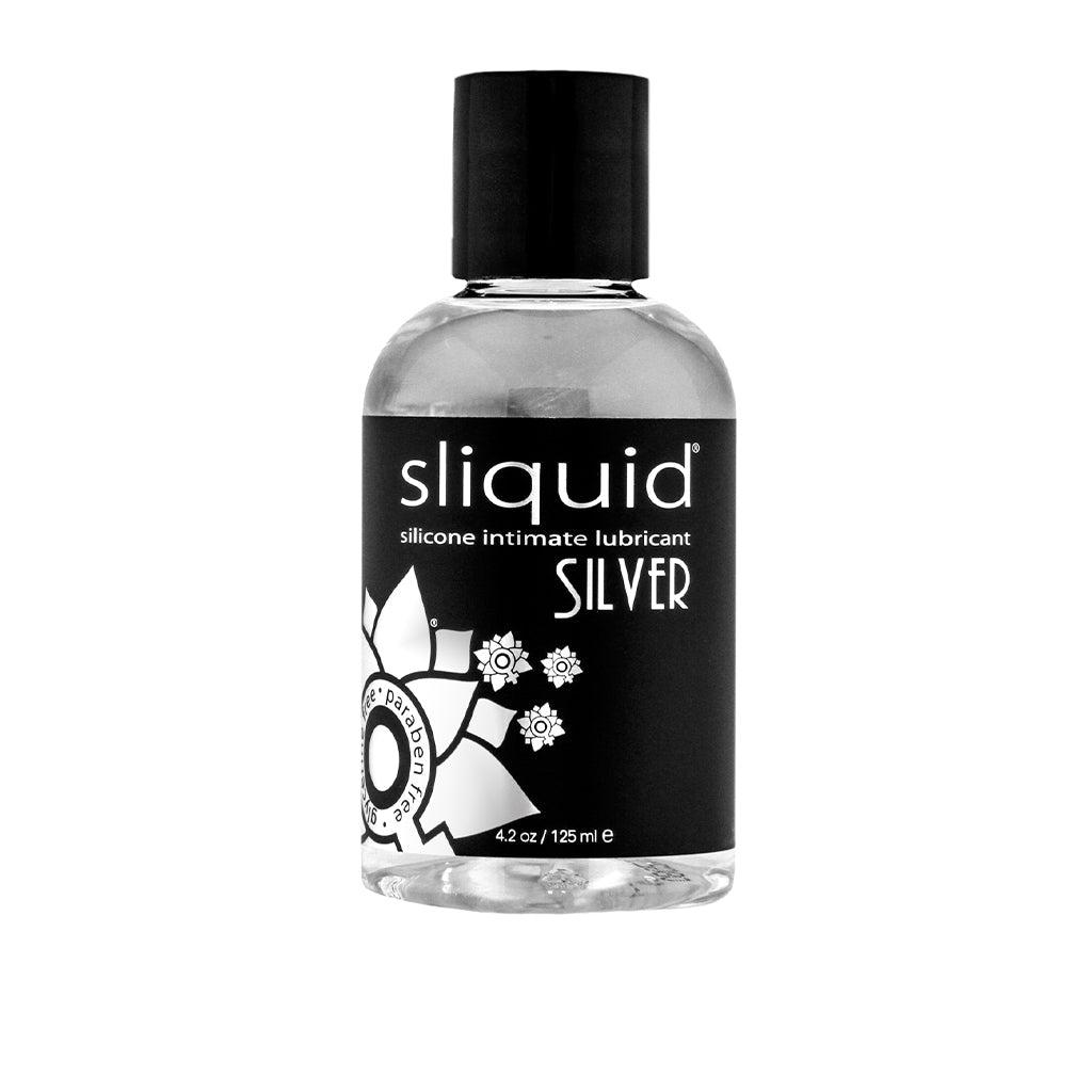 Sliquid Silver Silicone lubricant 4.2oz - xtantric.ca