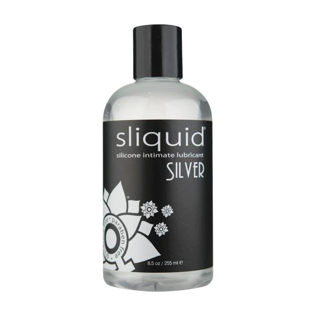 Sliquid Silver Silicone lubricant 8.5oz - xtantric.ca