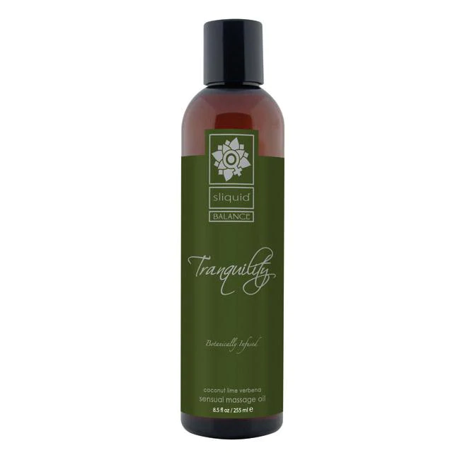 Sliquid Massage Oil Tranquility 8.5oz - xtantric.ca