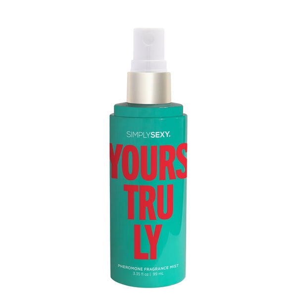 SIMPLY SEXY PHEROMONE BODY MIST - YOURS  TRULY - 3.35 floz | 99mL - xtantric.ca