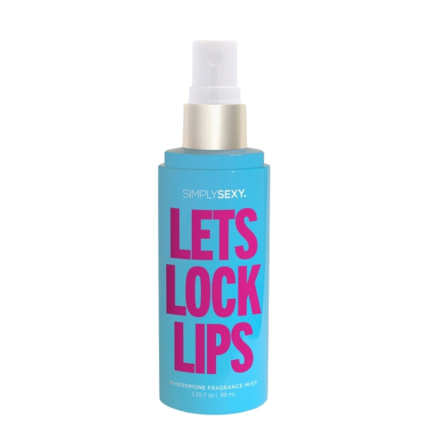 SIMPLY SEXY PHEROMONE BODY MIST - LET'S LOCK  LIPS - 3.35 floz | 99m - xtantric.ca