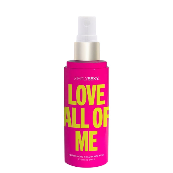 SIMPLY SEXY PHEROMONE BODY MIST - LOVE ALL OF  ME - 3.35 floz | 99mL - xtantric.ca