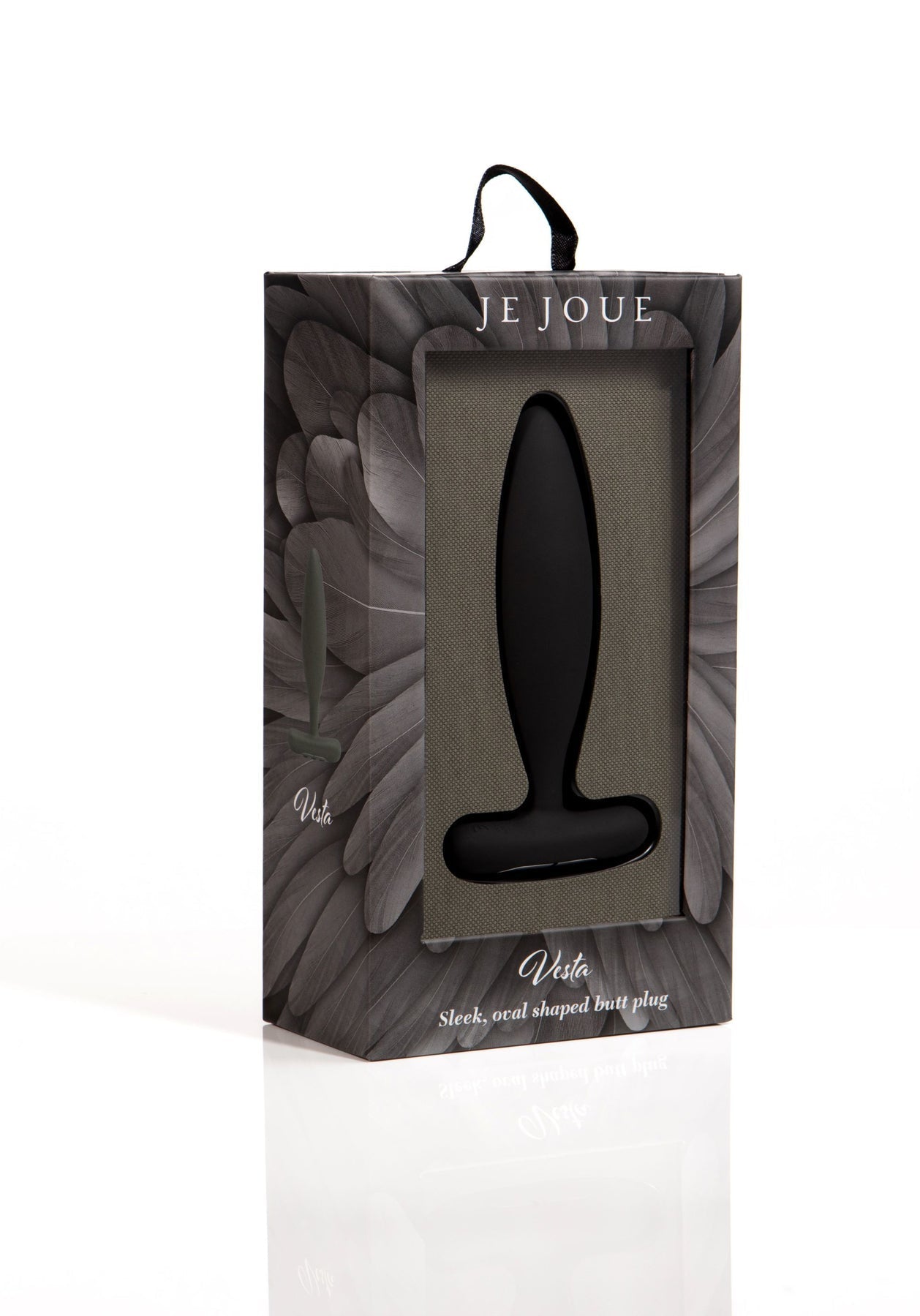 Vesta Vibrating Butt Plug Black - xtantric.ca