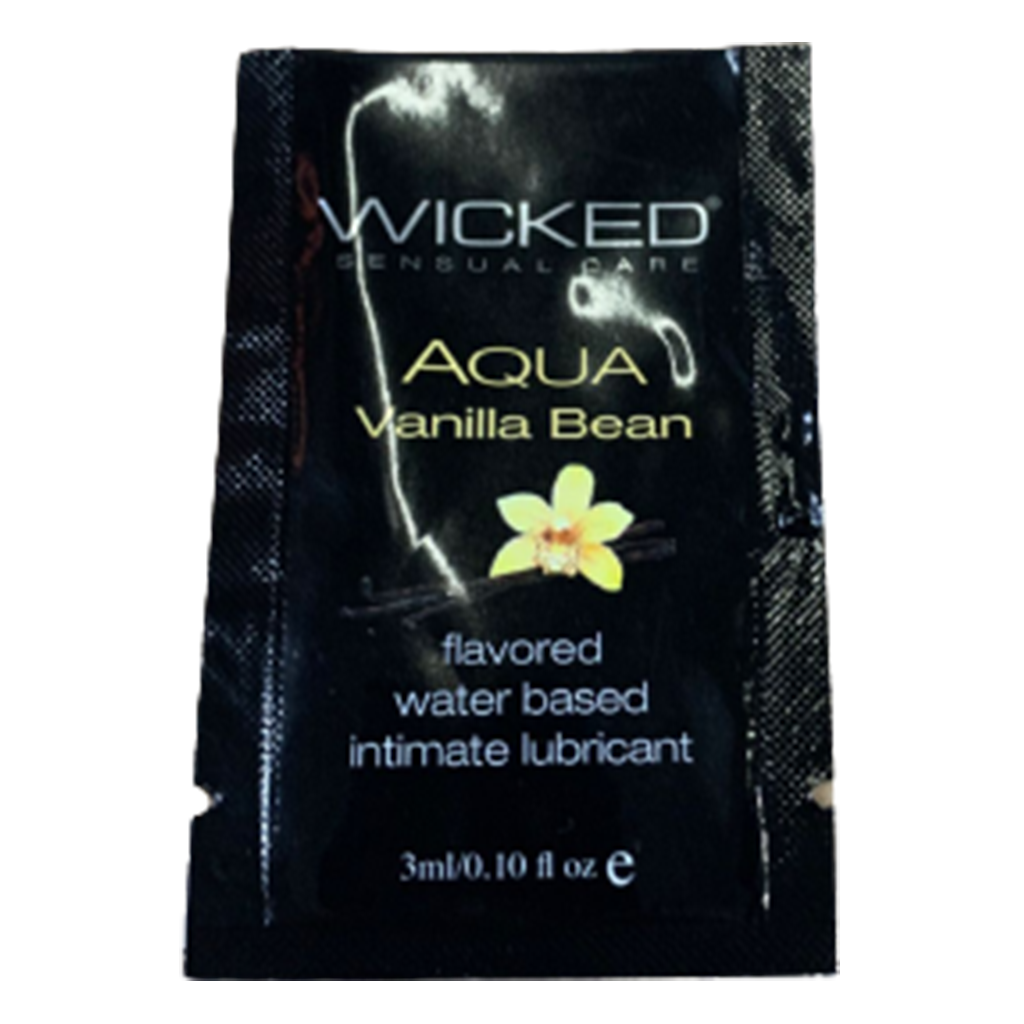 Wicked Aqua Vanilla Bean Sachet 3ml/0.10 fl oz - xtantric.ca