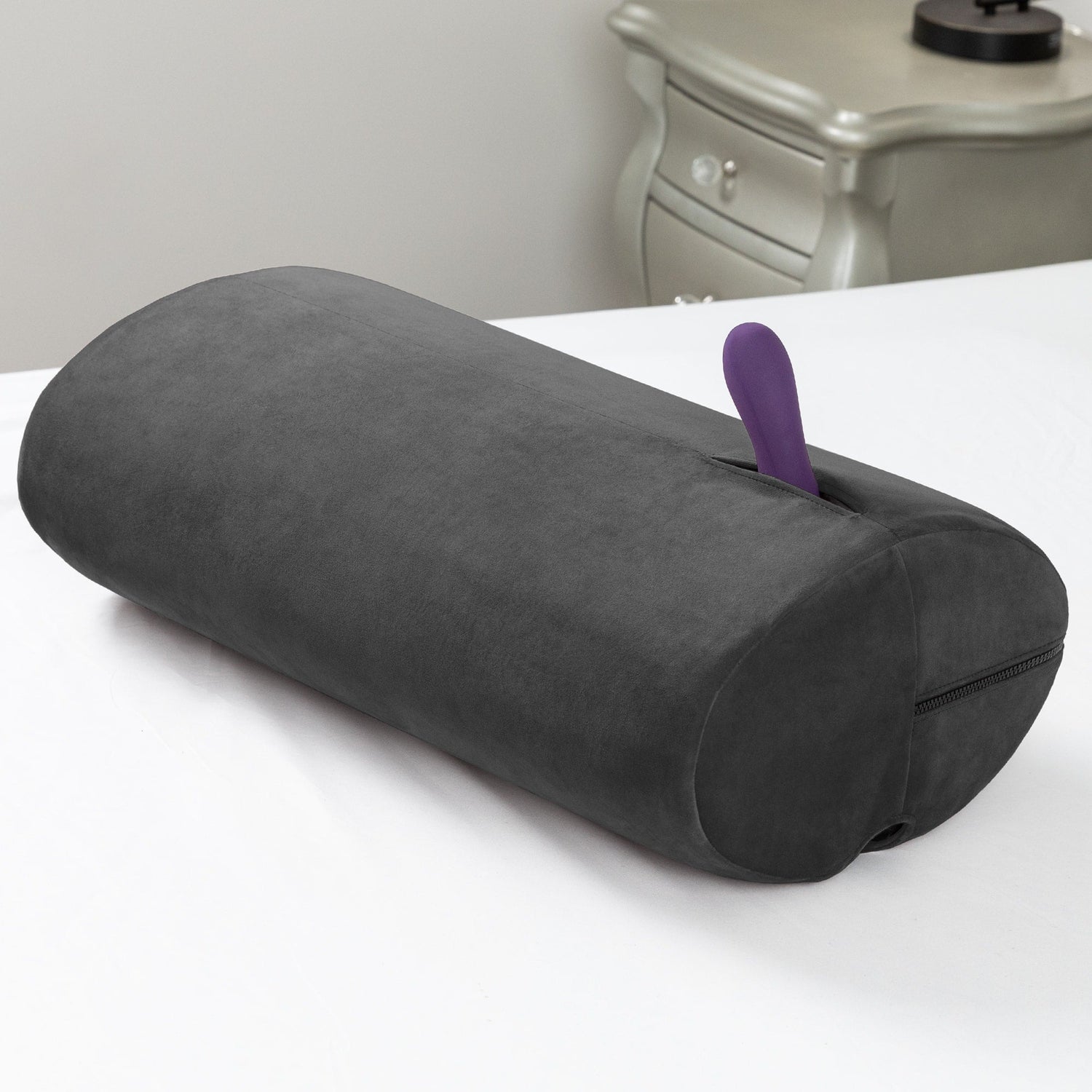 Wing Sex Toy Mount - Black Microvelvet - non retail box - xtantric.ca