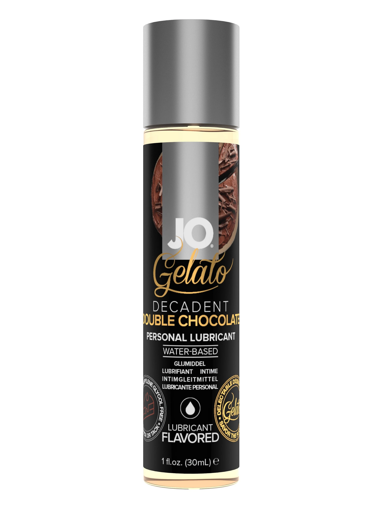 JO Gelato - Decadent Double Chocolate - Lubricant 1 floz / 30 mL - xtantric.ca